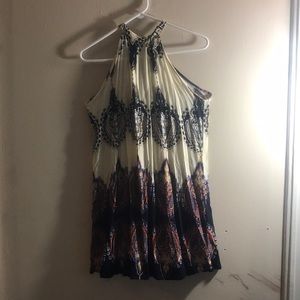 High neck boutique dress